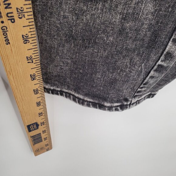 Calvin Klein Slim Denim Pants Jeans Men Size 34 X 32 Gray Acid Wash Cotton - Picture 11 of 14